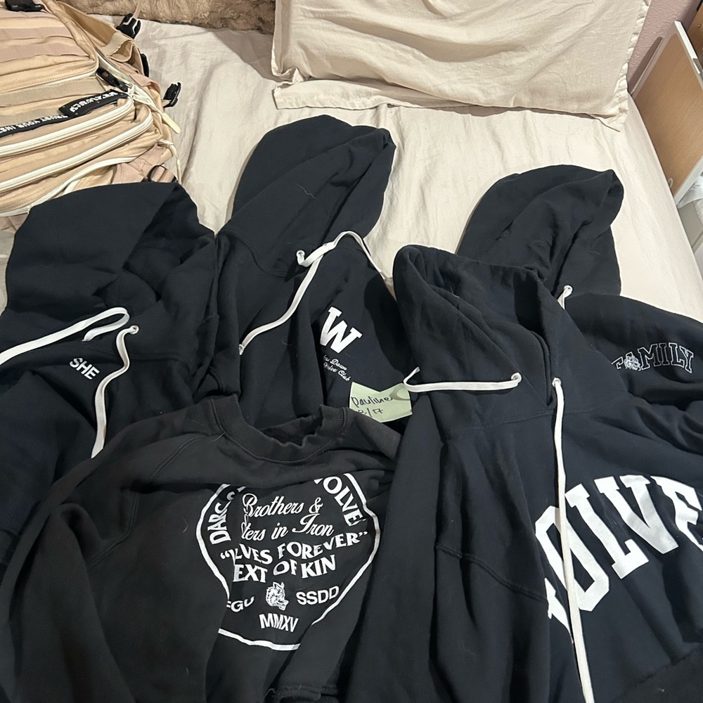 Black Hoodie Sweater